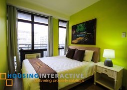 fully furnished 1 bedroom unit for rent at the gramercy residences makati