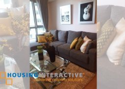 fully furnished special 1 bedroom unit for rent at the one serendra bgc