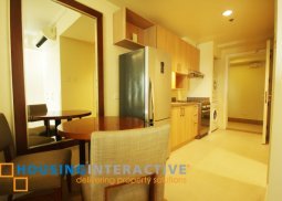 fully furnished studio unit for sale at the grove by rockwell