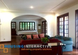 mediterranean style house and lot for sale at alabang