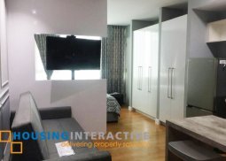 fully furnished studio unit for rent at the park terraces