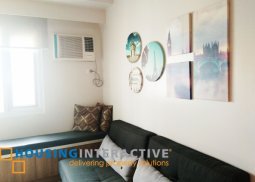 fully furnished studio for rent at the perla mansion makati