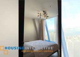 fully furnished 1 bedroom unit for rent at the three central makati