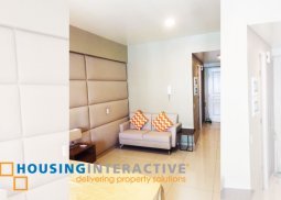 fully furnished studio unit for rent at the senta makati