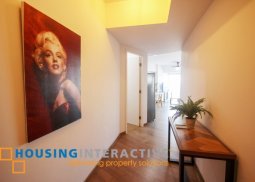 fully furnished 2 br unit for rent at the rise makati