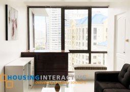 fully furnished 1 bedroom unit for rent at the bellagio three