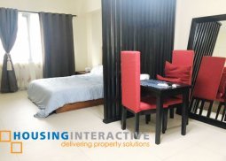 fully furnished studio unit for sale at the infinity tower