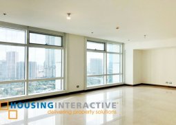 unfurnished 3br unit for sale at the two roxas triangle makati
