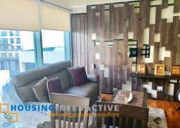 fully furnished 1 bedroom unit for rent at one legaspi park makati