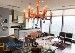 fully furnished 1-bedroom penthouse unit for sale at the trump tower makati