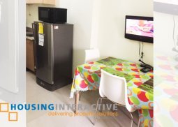 fully furnished 1br condo unit for rent at field residences
