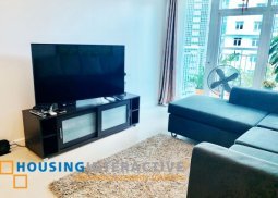 fully furnished 3 bedroom unit for rent at two serendra bgc