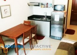 fully furnished studio unit for rent at the beacon
