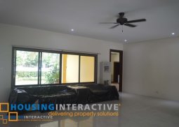 spacious bungalow house and lot with 3 bedroom for lease at urdaneta village, makati